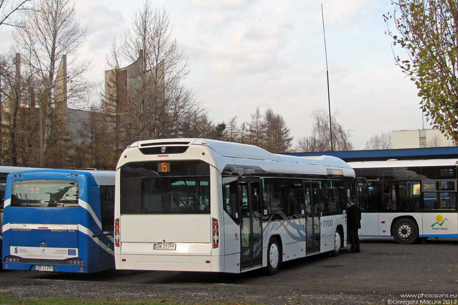 Hybrydowe Volvo na testach w Bielsku Hybrydowe Volvo na testach w Bielsku