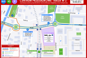 Bielsko-Biała: Parking przy ul. Broniewskiego Bielsko-Biała: Parking przy ul. Broniewskiego