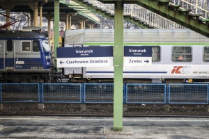 Bielsko-Biała: Nowe oznakowanie peronów Bielsko-Biała: Nowe oznakowanie peronów
