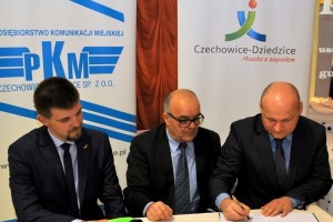Czechowice-Dziedzice: Umowa na dostawę czterech nowych autobusów podpisana! Czechowice-Dziedzice: Umowa na dostawę czterech nowych autobusów podpisana!