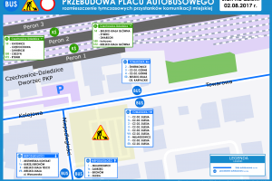 Czechowice-Dziedzice: Rusza przebudowa placu autobusowego. Utrudnienia dla pasażerów oraz kierowców Czechowice-Dziedzice: Rusza przebudowa placu autobusowego. Utrudnienia dla pasażerów oraz kierowców