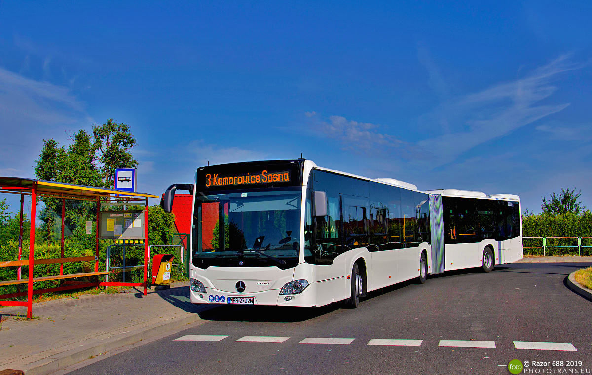 BielskoBiała Testy autobusu hybrydowego MercedesBenz